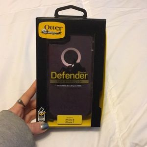 Purple iPhone 7/8  OtterBox Defender Phone Case
